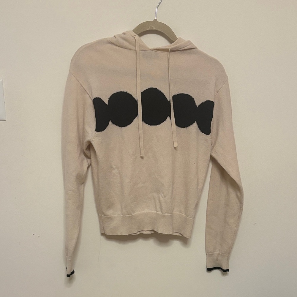 Marimekko x Uniqlo Women's Circle Hoodie Sweater Size XS wool ivory sold out